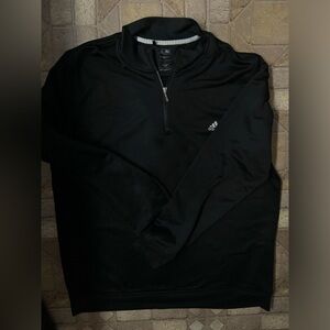 Adidas Black Half-Zip Sweatshirt